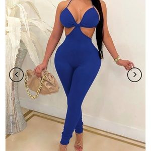 Jumpsuit cute red blue white yellow available